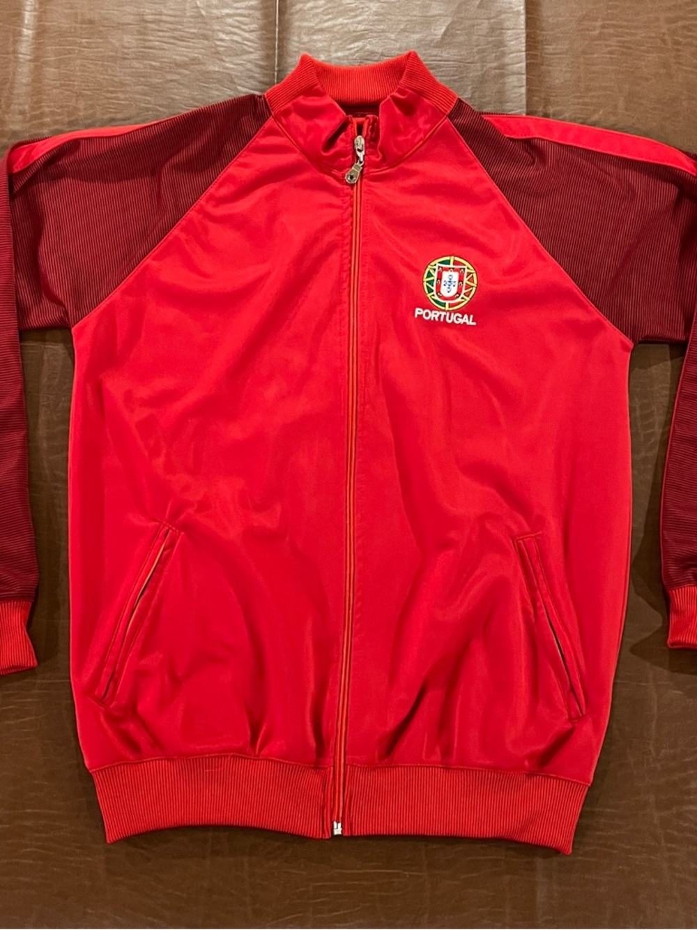 Portugal Men’s Full Zip Track Jacket - Dual Sided - Size Small